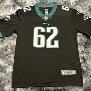 Philadelphia Eagles Jason Kelce Black Jersey Size Large